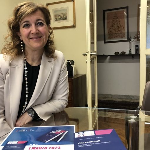 L'avvocato-scrittrice Veronica Morlacchi