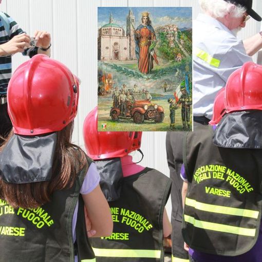 Quando Angelo Marcora fondò l'associazione Vigili del fuoco. Settant'anni dopo si celebra anche scendendo dal campanile di Santa Maria