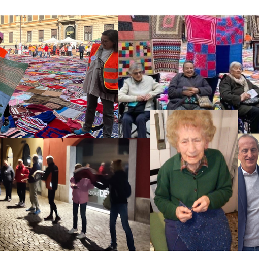 La gioia delle volontarie, mamma Franca attiva fino all'ultimo con i quadrotti, gli ospiti della Provvidenza e l'incontro del sindaco con Silvia