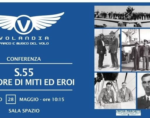 S.55, Volandia celebra miti ed eroi