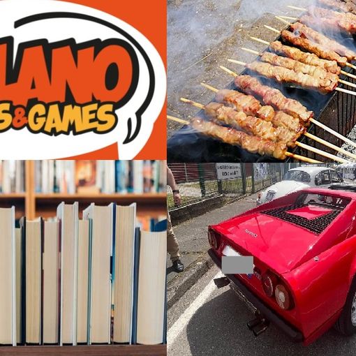 GLI APPUNTAMENTI: un bel weekend tra libri, fumetti e cibo di strada