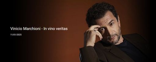'In vino veritas': monologo di Vinicio Marchioni al Teatro Manzoni