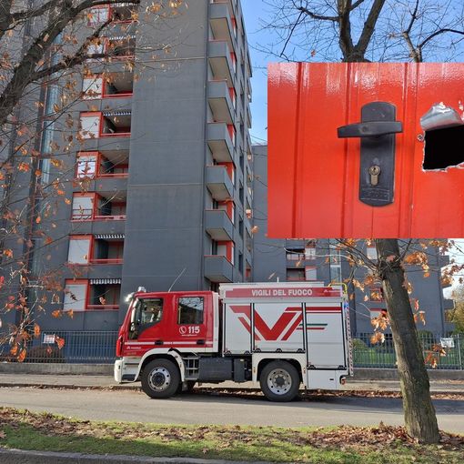 Le ultime fasi dell'intervento in viale Lombardia