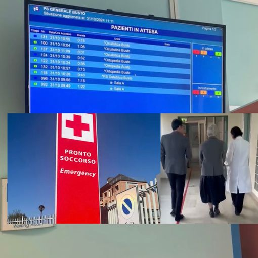 Cinque stanze, dieci postazioni: come cambia il pronto soccorso di Busto