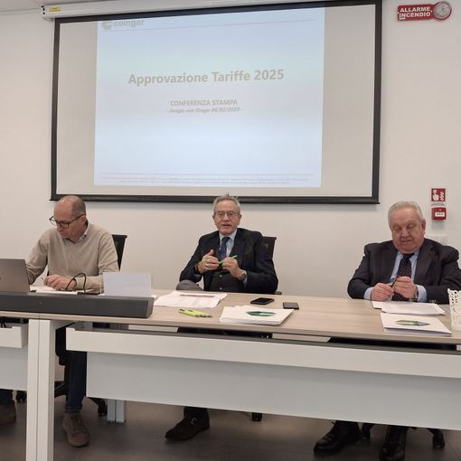 Da sinistra, Paride Magnoni, Giorgio Ginelli, Mauro Croci