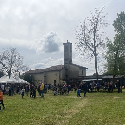L'area della festa della Madonna in Veroncora