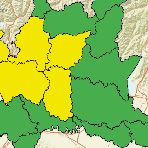Temporali forti e rischio idrogeologico, scatta l'allerta per la provincia di Varese dalle 18 di oggi