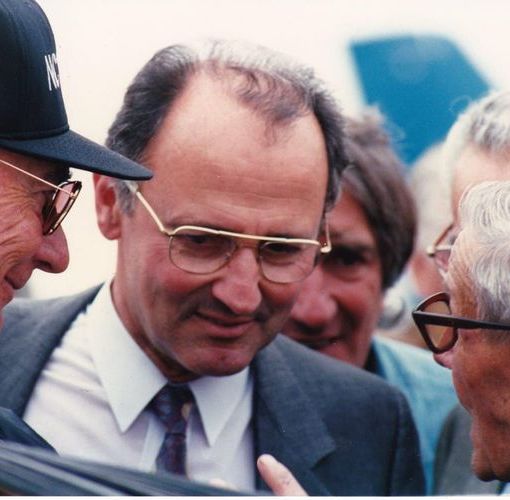 Il comandante Alessandro Ghisleni in una foto tratta dalla pagina Facebook di Hangar Italy