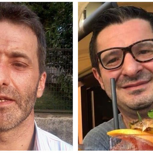 Andrea Cervini e Luciano Pignatiello in una foto tratta dalla pagina Facebook Lavoratori/trici Whirlpool