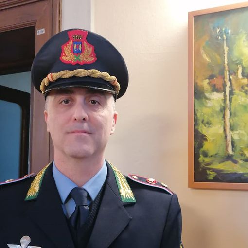 Il comandante della polizia locale di Somma Lombardo Andrea Sacco