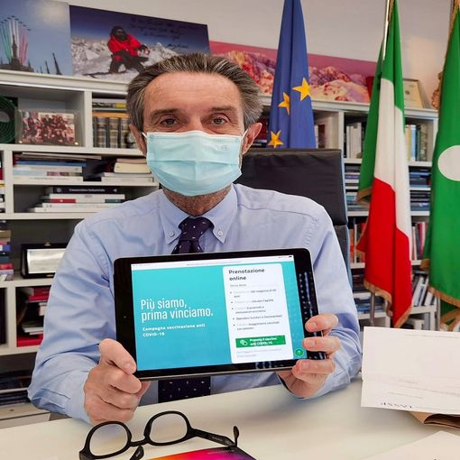 Vaccinazione anti Covid. Fontana: «In Lombardia raggiunto il 90,9% di seconde dosi»