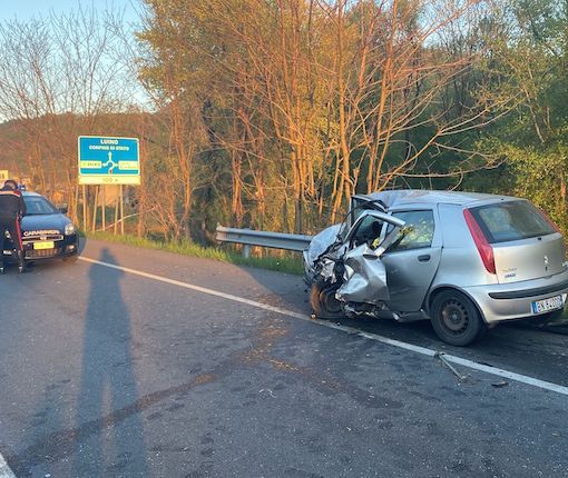 La foto dell'incidente mortale di Brenta in una foto tratta da Luinonotizie.it