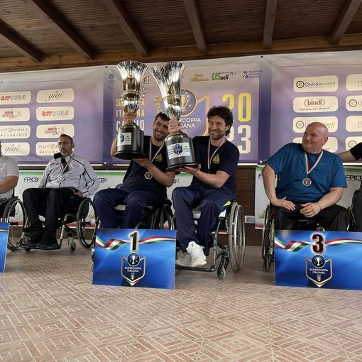 De Fiorio e Bagdasar della Polha Varese si aggiudicano la Supercoppa di calcio balilla paralimpico