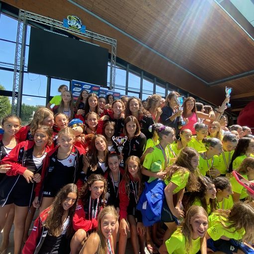 FOTO. La Busto Nuoto conquista 4 podi agli Italiani di Nuoto Sincronizzato Esordienti