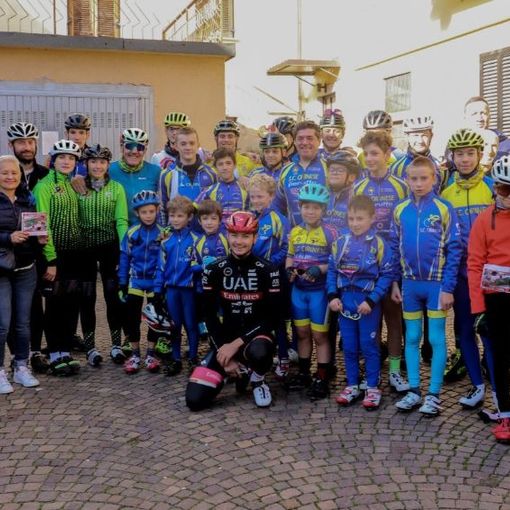 In 180 alla “Pedala con il Puma” Alessandro Covi