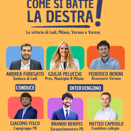 «Come si batte la destra»: gli “esempi” di Verona, Lodi e Milano alla Schiranna