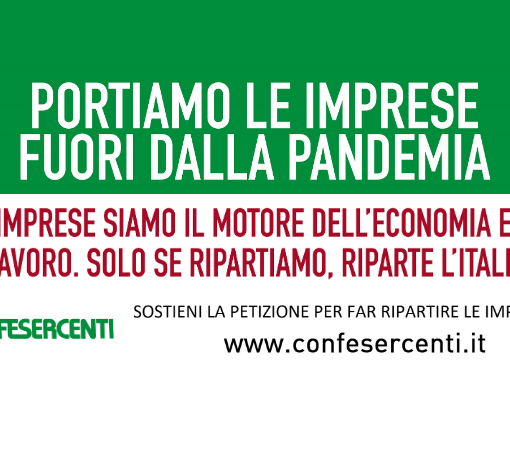 &quot;Portiamo le imprese fuori dalla pandemia&quot;: la protesta nazionale di Confesercenti