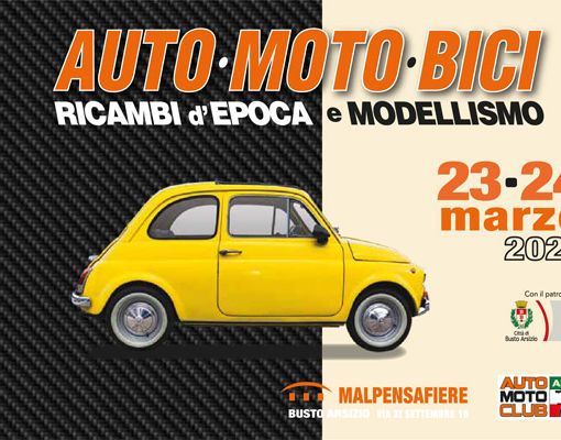 A MalpensaFiere torna “l'invasione” di auto, moto e bici d’epoca