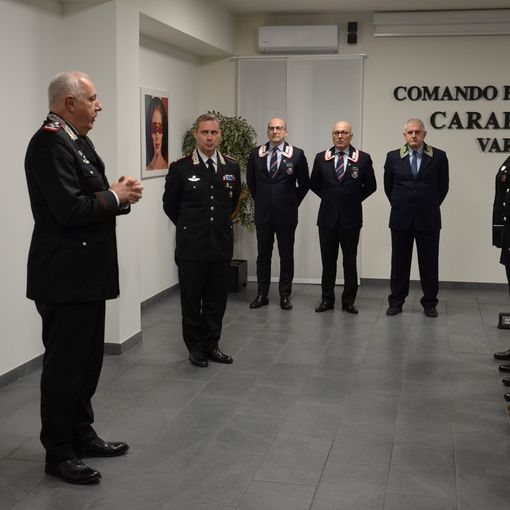 Il comandante generale dei carabinieri in visita al Comando Provinciale di via Saffi