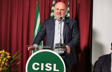 Il segretario generale della Cisl dei Laghi Daniele Magon
