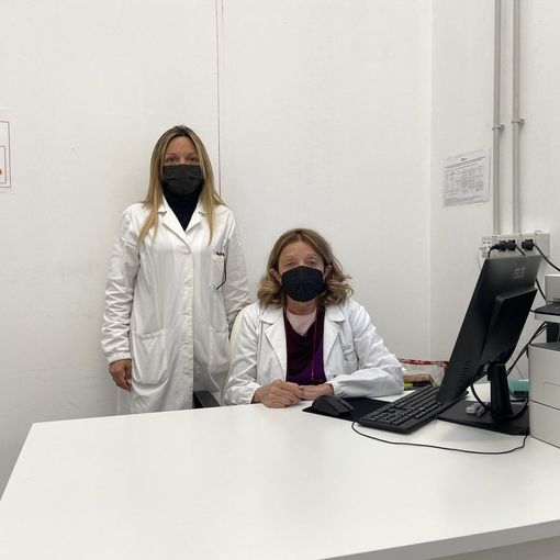 Le dottoresse Marialuisa Battaglia e Katia Guardato