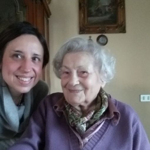 Elena Cartotto con Olga Fiorini