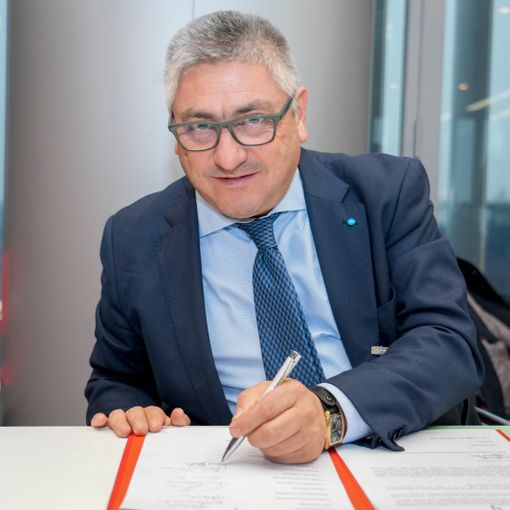 Il segretario generale della Uil Milano Lombardia Enrico Vizza