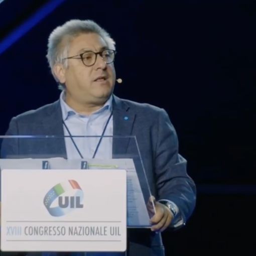 Il segretario generale della Uil Milano Lombardia Enrico Vizza