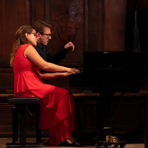 Il Faccini Piano Duo in concerto per la stagione musicale della Canonica di Brezzo di Bedero