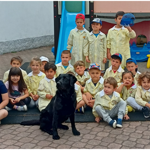 I piccoli alunni delle scuole di Busto e Fagnano a lezione con la polizia