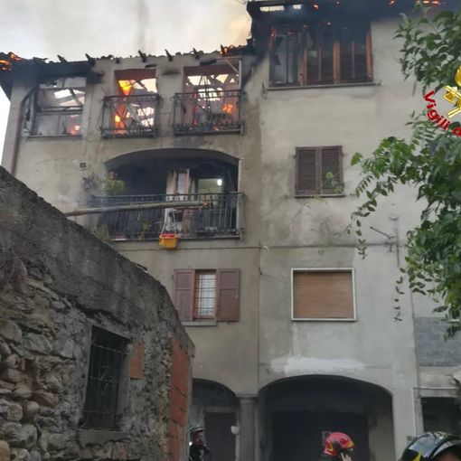 Incendio di Brenta, morto l'uomo soccorso all'alba di venerdì