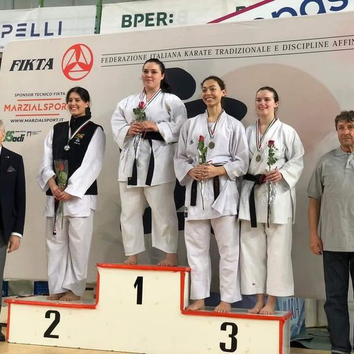 Trofeo delle Regioni Fikta, oro e argento per Petra Grasselli