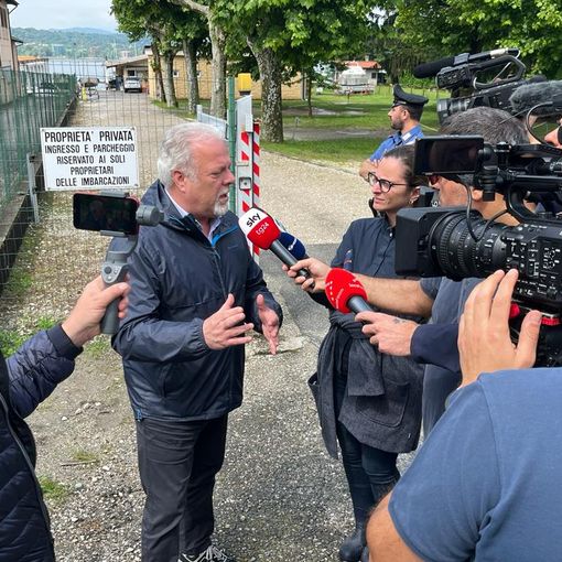 Il sindaco Buzzi: «Non c'era un'allerta maltempo specifica per Sesto Calende» (VIDEO)