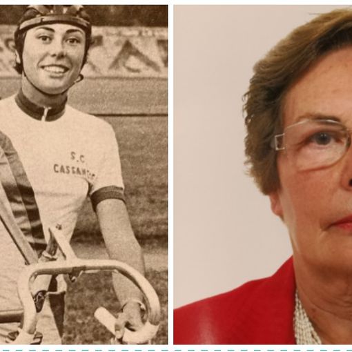 Graziella Dal Bello in una foto degli anni 60 e in una recente