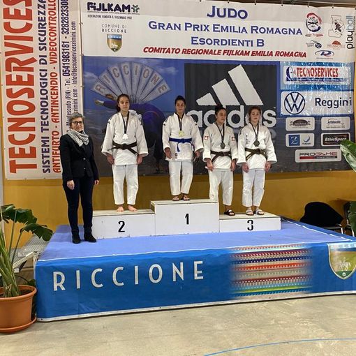 Stella Imparato sul secondo gradino del podio