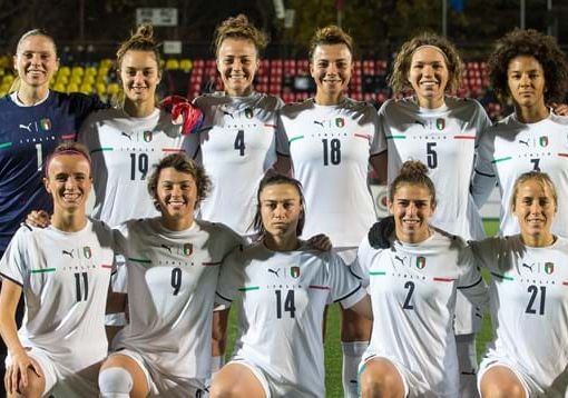 Le azzurre di Milena Bertolini (foto figc.it)