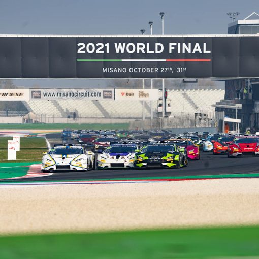 Lo spettacolo del Lamborghini Super Trofeo Europa a Misano