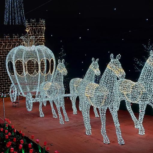 A Leggiuno sono pronte ad accendersi 700mila lucine di Natale, per colorare le feste e scaldare i cuori di grandi e piccini
