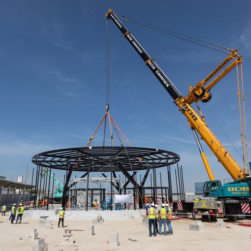 Leonardo &quot;vola&quot; all'Expo di Dubai: al via i lavori di costruzione dell'innovativo terminal elicotteristico