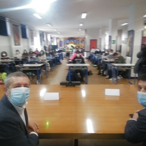 Al Liceo Ferraris di Varese il primo incontro in presenza dell'iniziativa &quot;Libertà si...cura&quot;