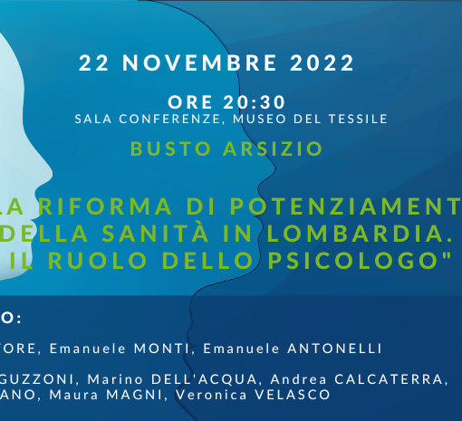 Il ruolo dello psicologo nella nuova riforma della sanità lombarda