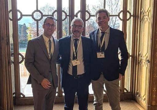 Nella foto, da sinistra: Luca Monestier, Fabio D’Angelo e Giacomo Riva
