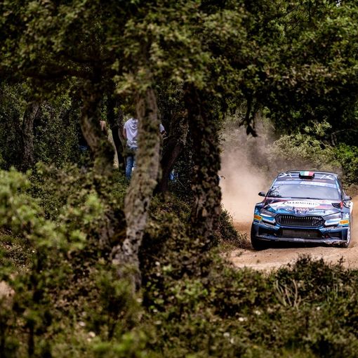 Il Rally Sardegna per Mauro Miele «tra pioggia e fango ma sempre con tanta voglia di correre»