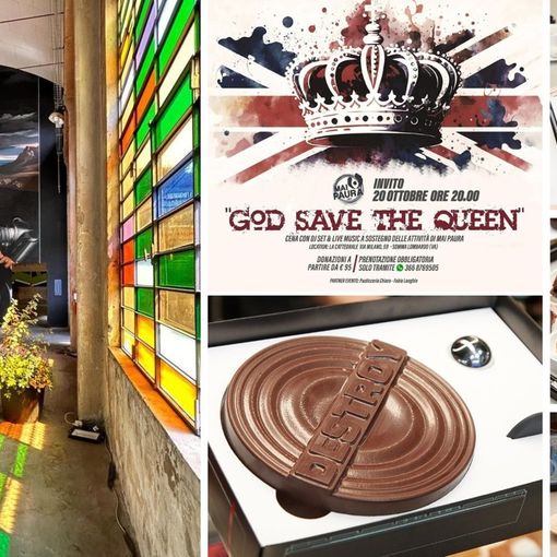 “God Save The Queen”: la cena solidale di Mai Paura «distrugge e ricostruisce» con arte, musica e beneficenza