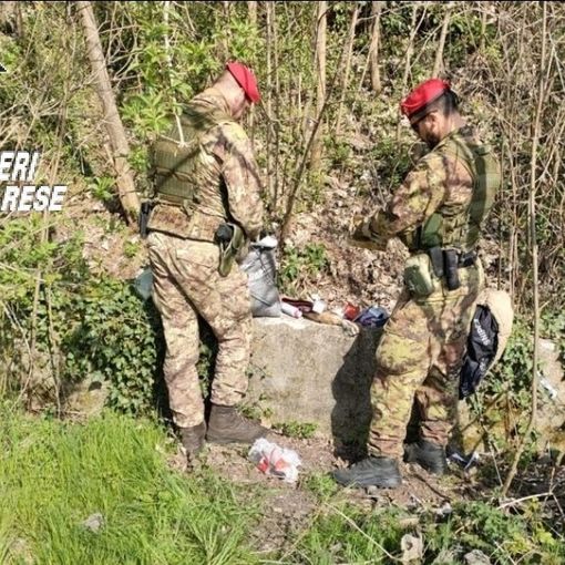 Operazione antidroga al Parco Pineta: arrestate quattro persone. Sequestrati anche una mannaia e un coltello