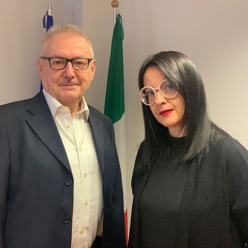 Piero Baggi e Sara Beverina