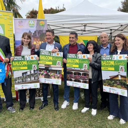 AgriVarese, con &quot;Balconi fioriti&quot; Coldiretti premia un territorio che sa rifiorire