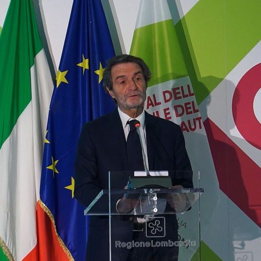 FOTO. &quot;L'Italia delle Regioni&quot; parte dalla Lombardia. Fontana: «Composizione degli interessi di tutti e non contrapposizione»