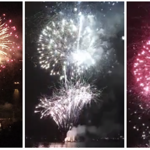 VIDEO. Il Ferragosto Lavenese incanta il lago Maggiore: in ventimila per lo spettacolo pirotenico