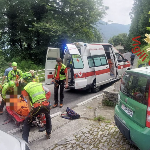 Turista disperso da giorni sui sentieri a ridosso del lago di Como: ritrovato ferito ma vivo